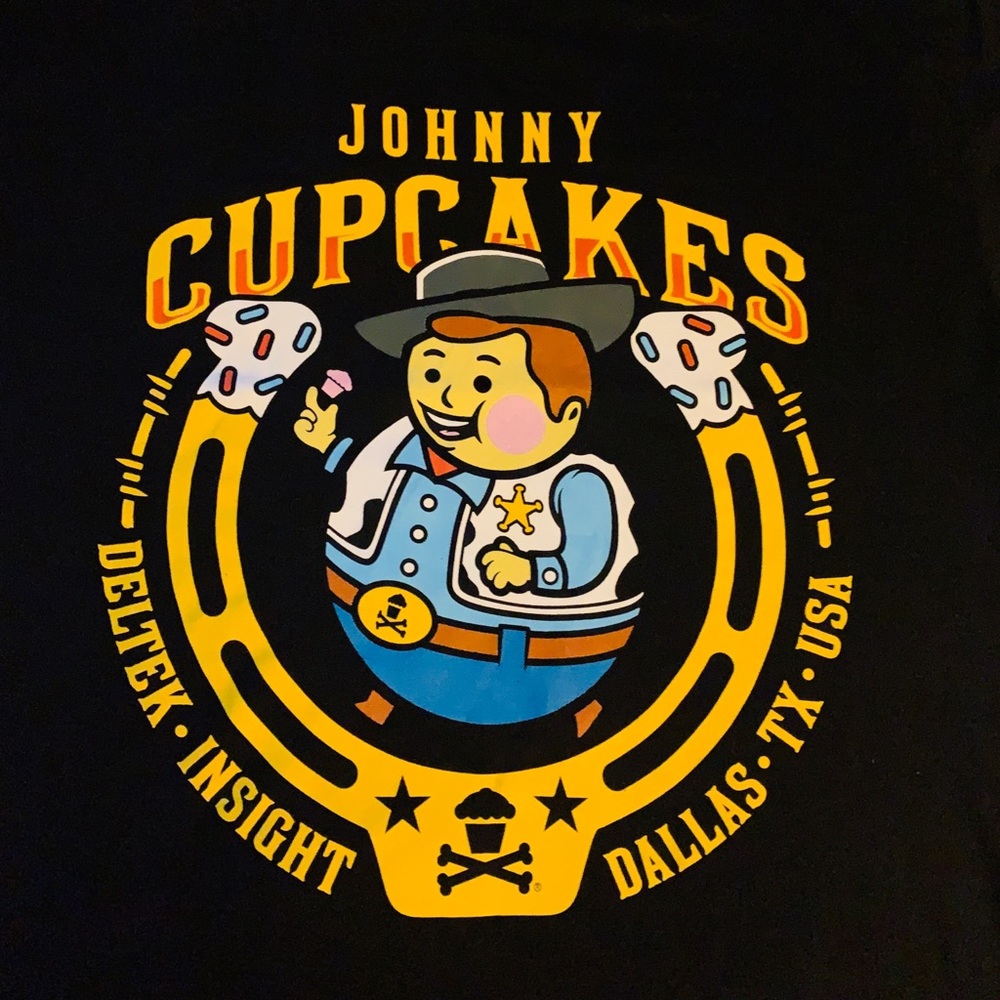 Johnny cupcakes rare deltek from Dallas tx sz small